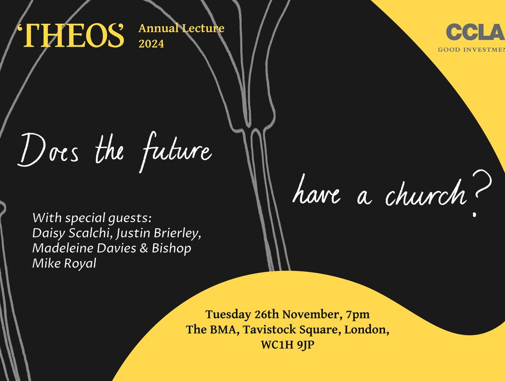 Theos Annual Lecture 2024: Does the future have a church?