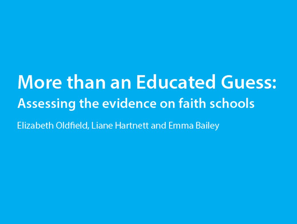 Faith schools are the wrong platform for all our diversity debates, says think tank