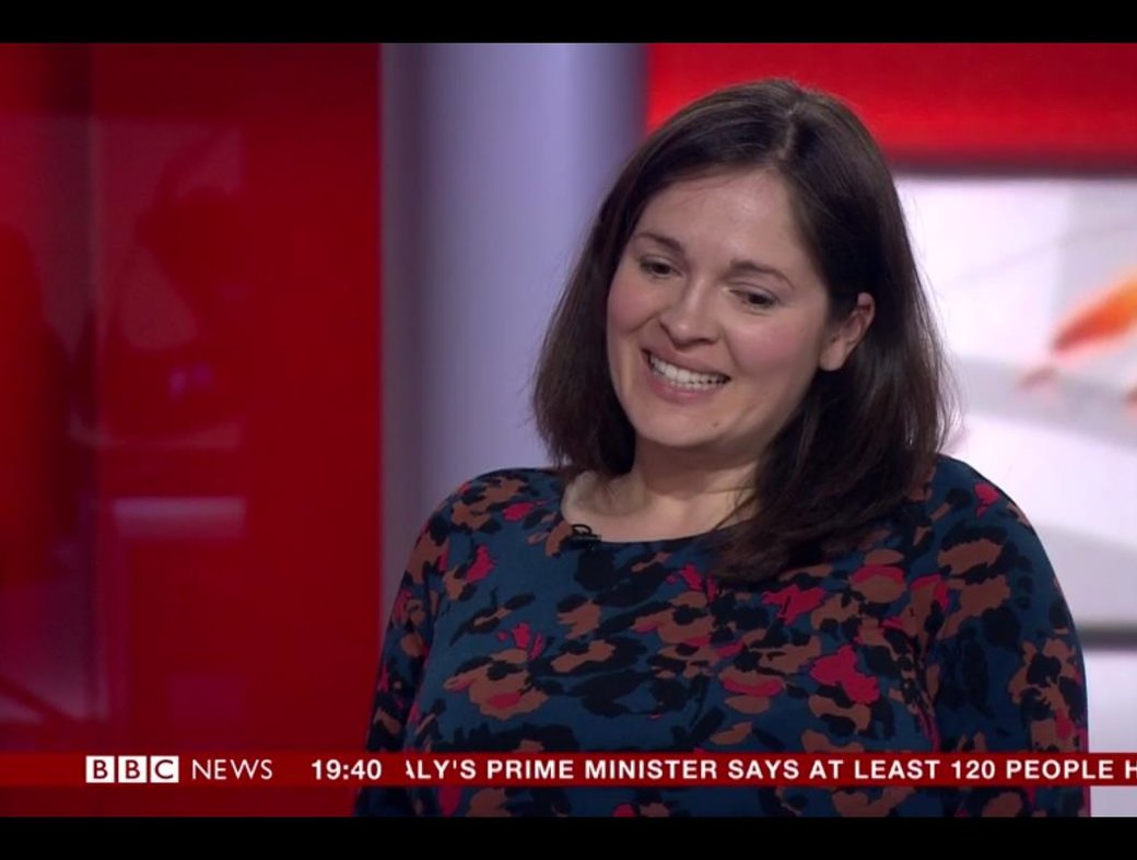 Theos director Elizabeth Oldfield on BBC News