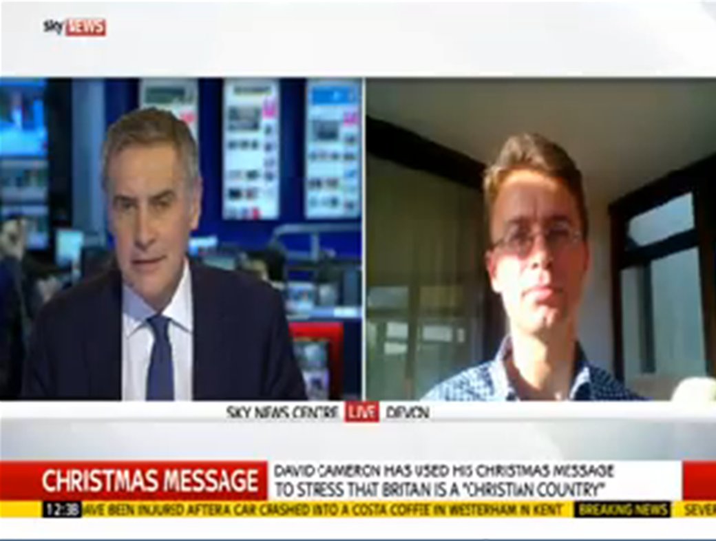 Nick Spencer on Sky News