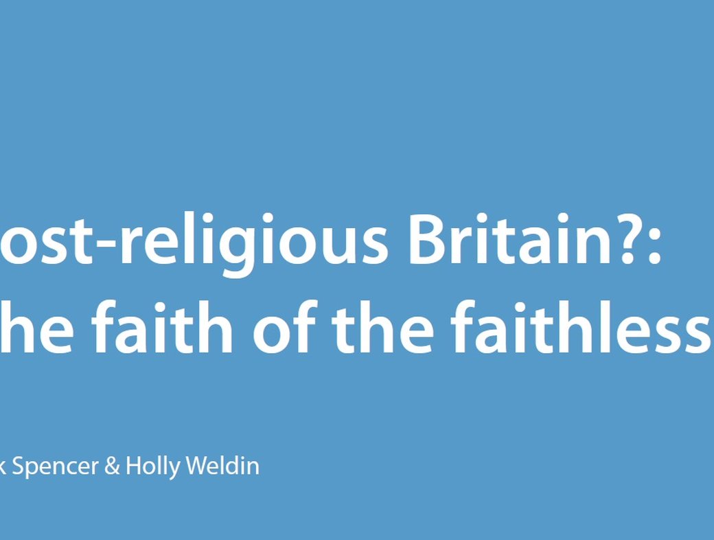 Britain's Faithless do have Faith After All