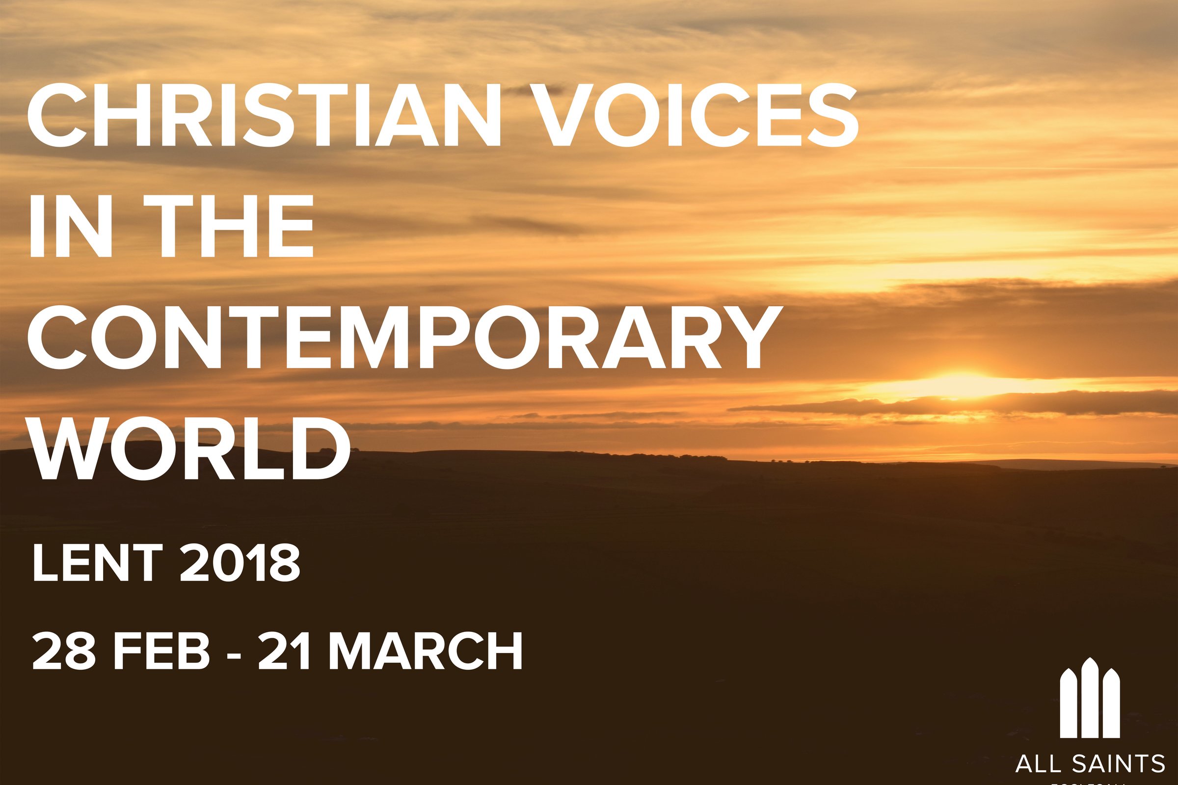 Christian Voices in the Contemporary World