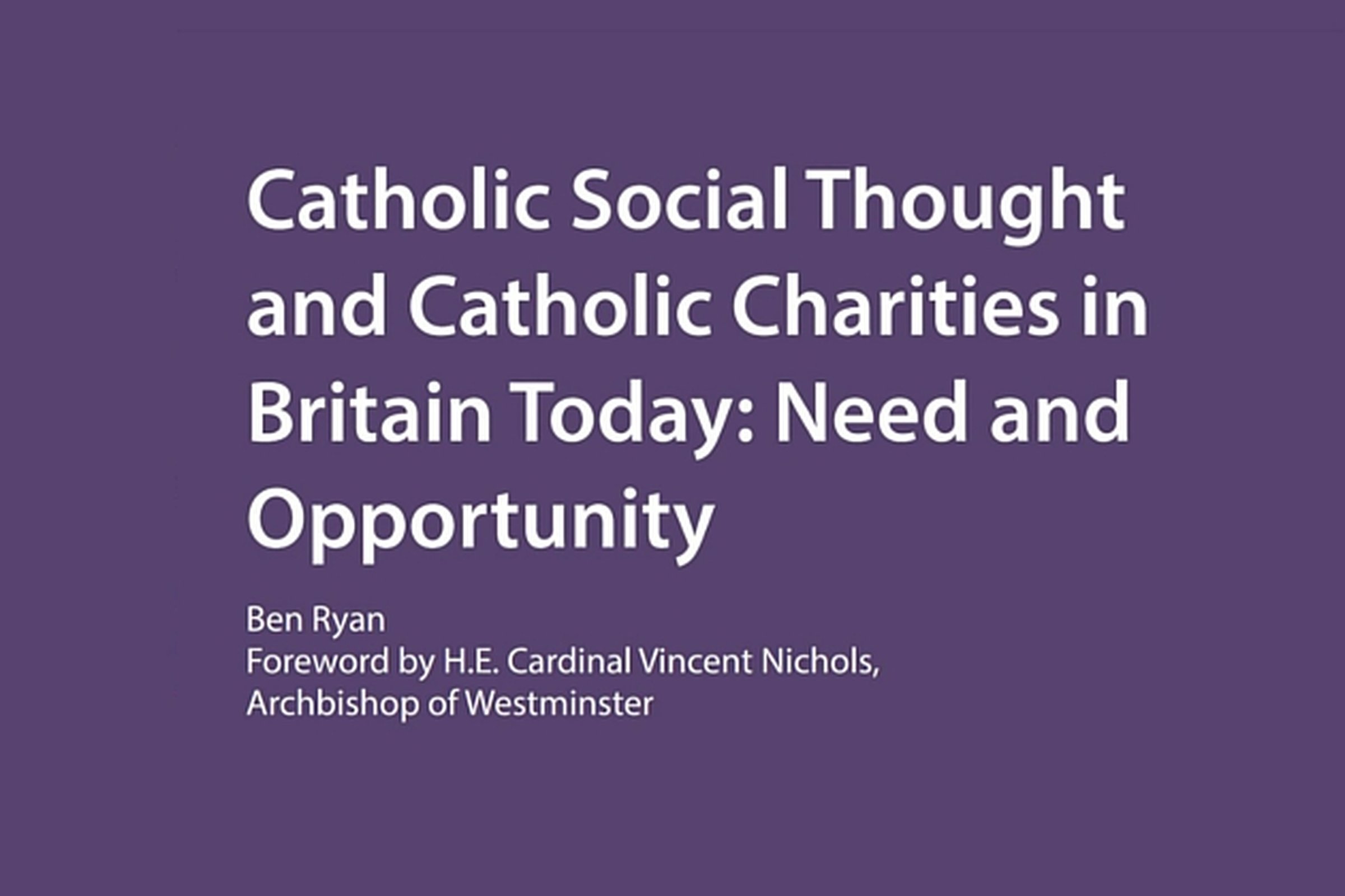 Theos report on Catholic charities in Christian Today