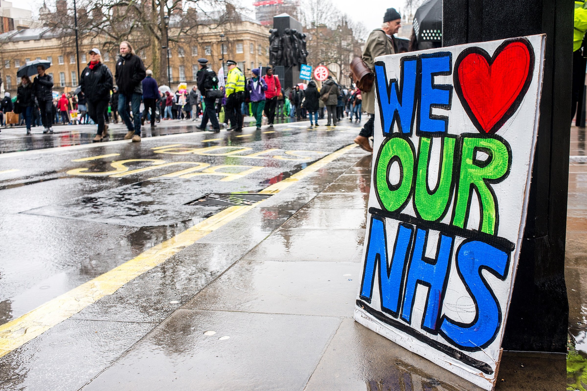 Clapping for the NHS, our new religion