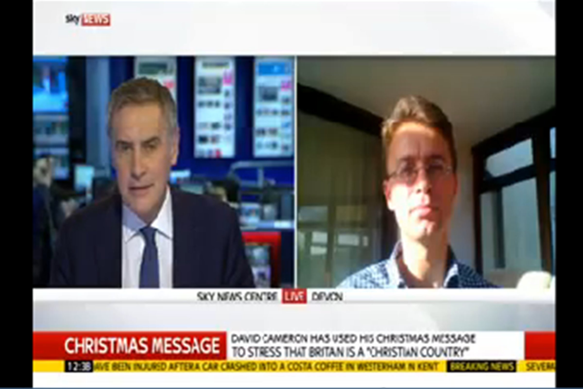 Nick Spencer on Sky News