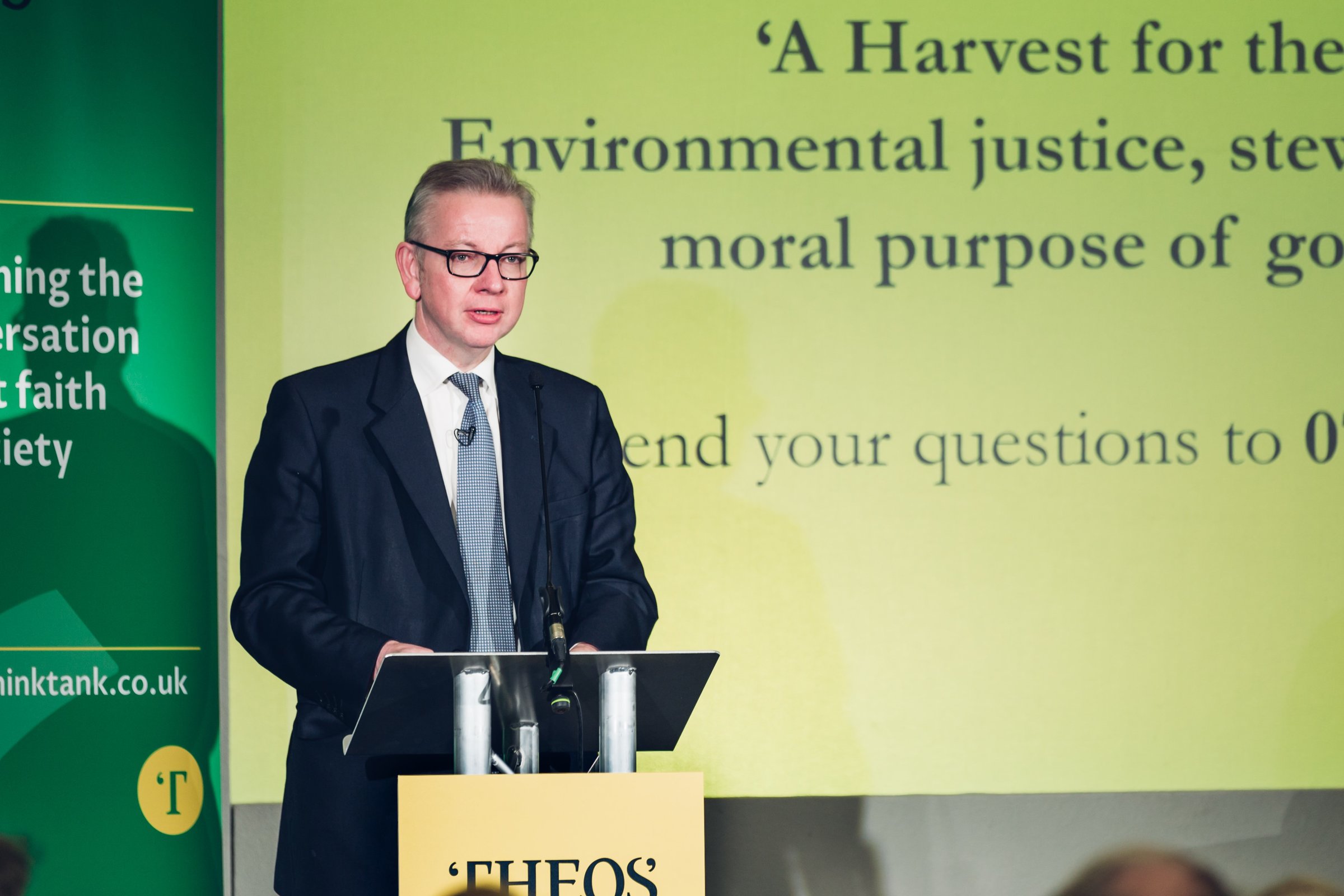 Michael Gove: When will there be a harvest for the world? 