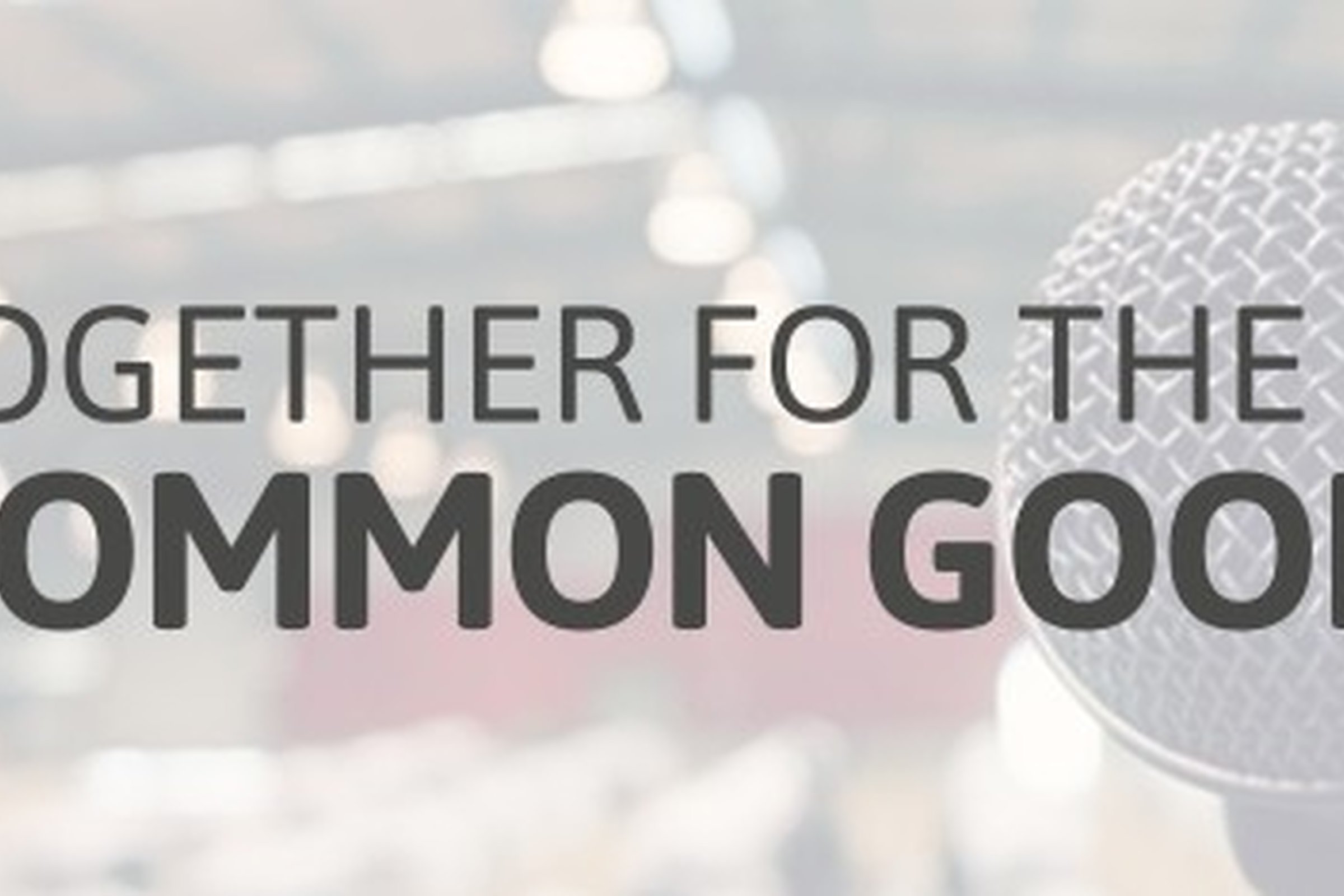 An Anglican Understanding of the Common Good