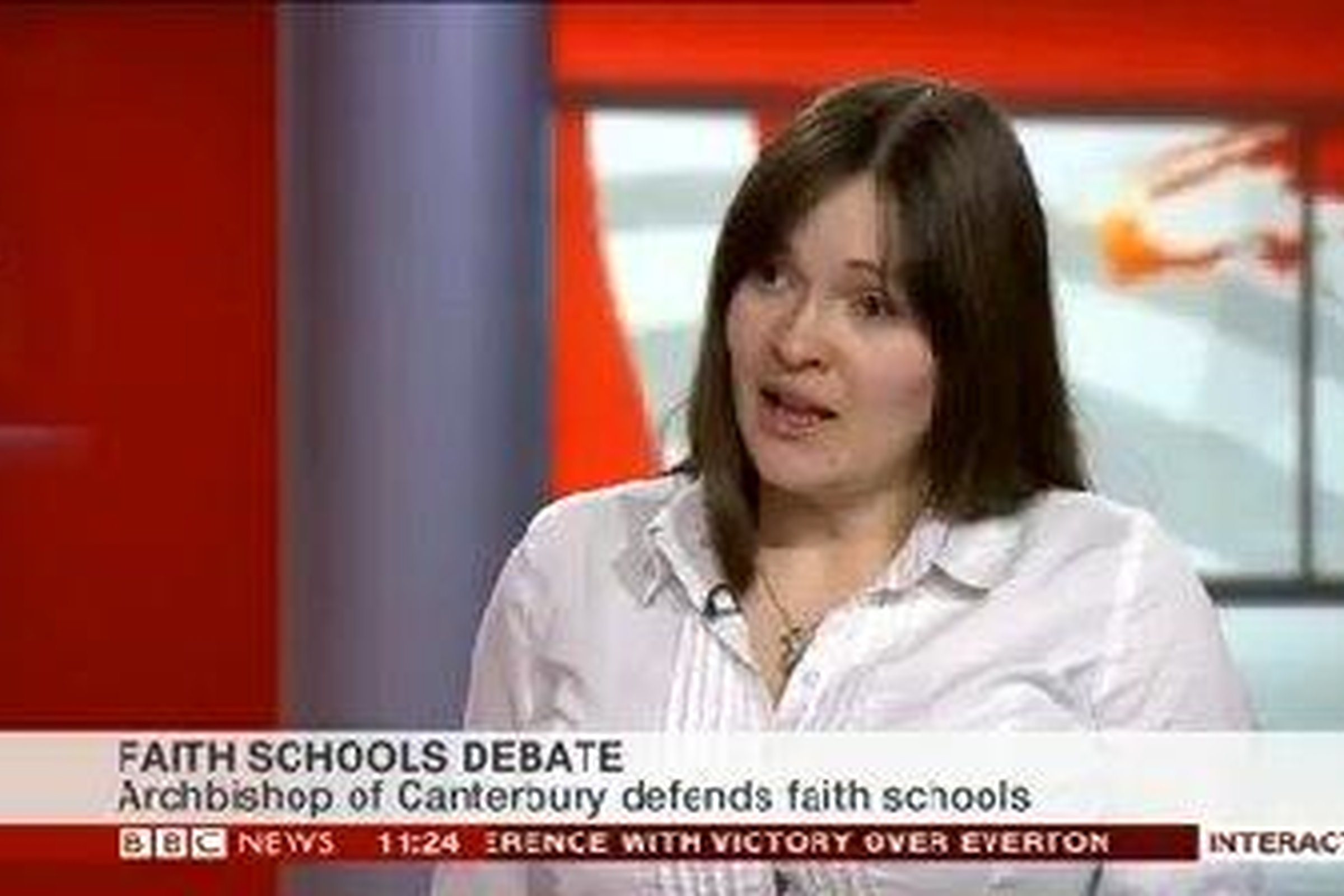 Elizabeth Oldfield on BBC News